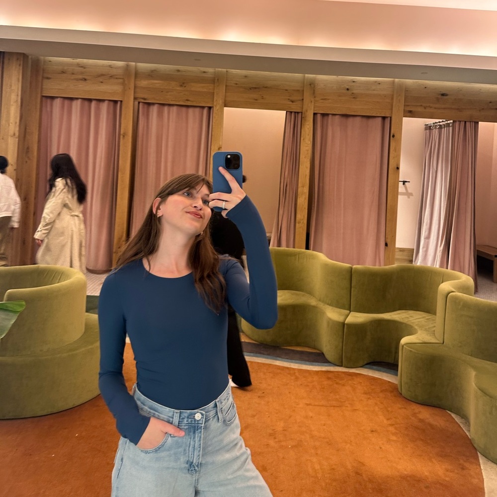 Aritzia  Long Sleeve Bodysuit